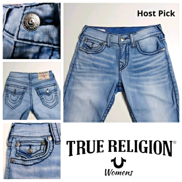 True Religion Denim - True Religion Ricky Relaxed Straight Womens W27